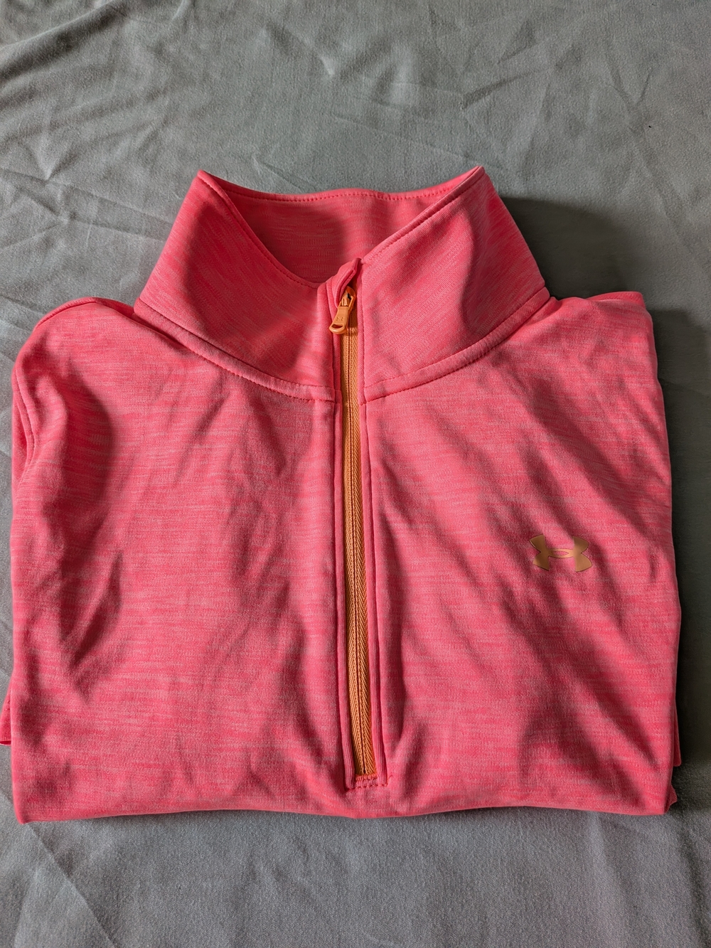 Under Armour Coral Half-Zip Pullover